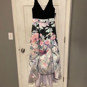 Floral High-low dress